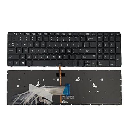 ノートパソコン交換用USレイアウト バックライトキーボード付き HP ProBook 450 G3 ...