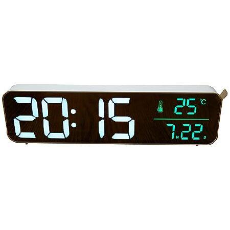 　10.3 Inches LED Music Alarm Clock, High Contrast ...