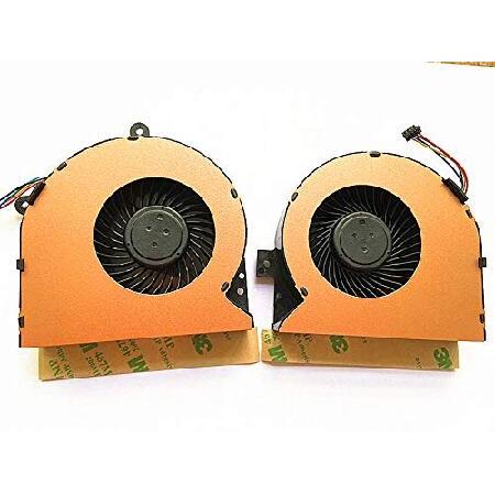 ndliulei CPU+GPU Cooling Fan Replacement for ASUS ...