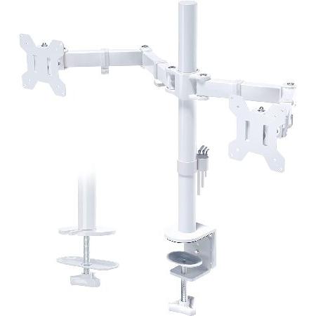 BONTEC Soporte Monitor Doble para Monitor 13-27 Pu...