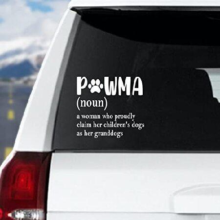 Pawma Noun Definition Grandma Dog Lovers Car Decal...