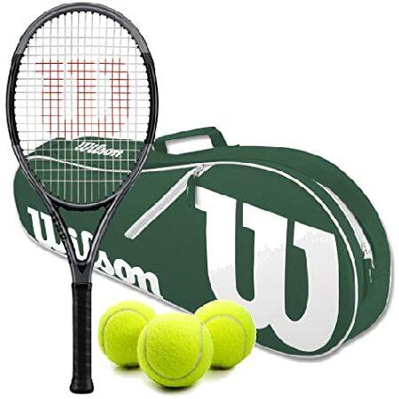 Wilson H2 (ハイパーハンマー) 張られたテニスラケット (4 1/4グリップ) Green...