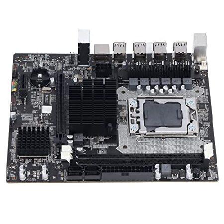 Vbestlife X58マザーボード LGA 1366 CPUスロット用 2×DDR3 DIMM対...