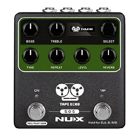 　NUX NDD-7 TAPE ECHO Delay Effects Pedal,Up to 160...