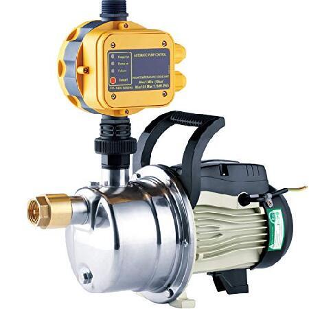 TDRRICH 3/4HP water pressure booster pump with Sma...