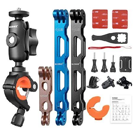 NUOBAKE 19 in 1 Motorcycle Accessory Bundle for In...