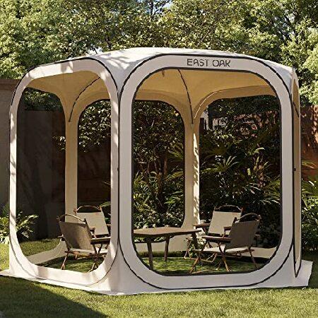 East Oak Screen House Tent Pop-Up, Portable Screen...