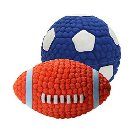 POPETPOP Dog Balls Dog Balls Dog Chew Toys Squeaky...