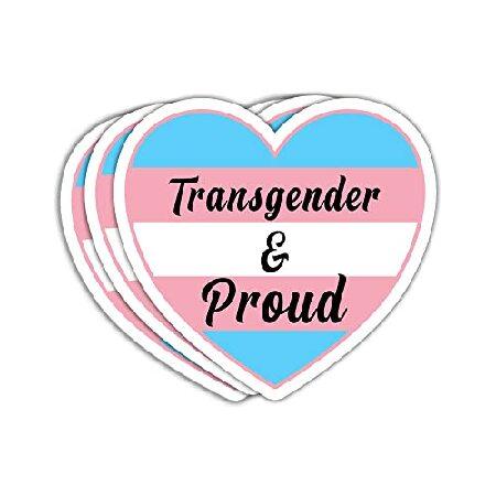 HOSALA (3Pcs) Transgender and Proud Sticker Trans ...