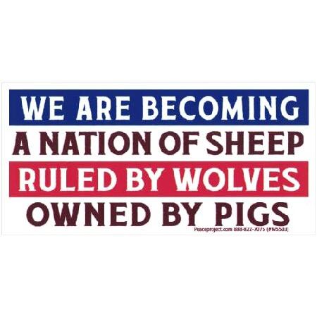 We are Becoming A Nation of Sheep Ruled by Wolves ...