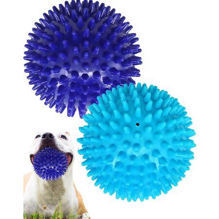 Pweituoet 2 Pack 4.5” Heavy Duty Squeaky Dog Ball ...