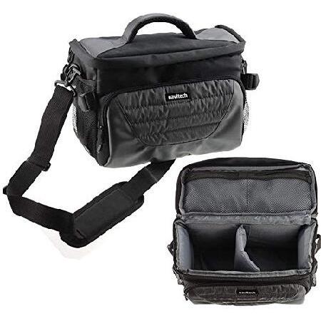 Navitech Grey Shoulder Camera Bag Compatible With ...