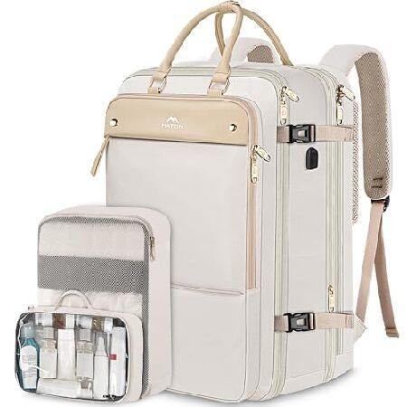 　Carry on Backpack for Women, 52L TSA Travel Lapto...
