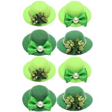 LUOZZY 8 PCS St. Patrick&apos;s Day Wine Bottle Mini Le...