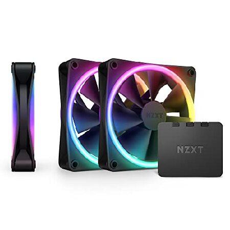 　NZXT F120 RGB Duo Triple Pack - 3 x 120mm Dual-Si...