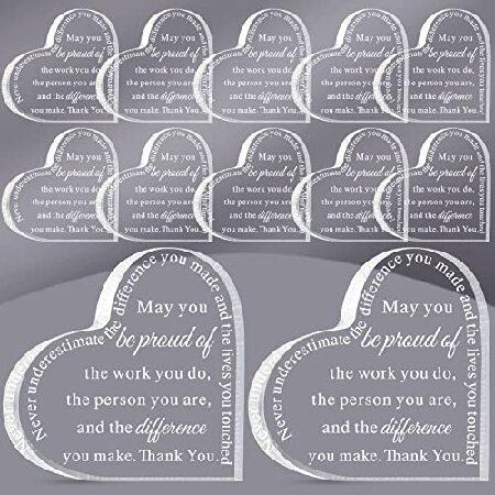 　12 Pcs Coworker Gift Acrylic Thank You Gift Emplo...