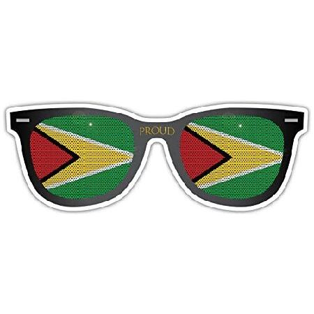 Guyana Flag Sunglasses Sticker | Sunglasses Shades...