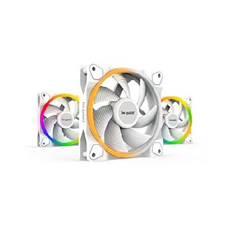 　be quiet Light Wings White 120mm PWM Triple Pack ...