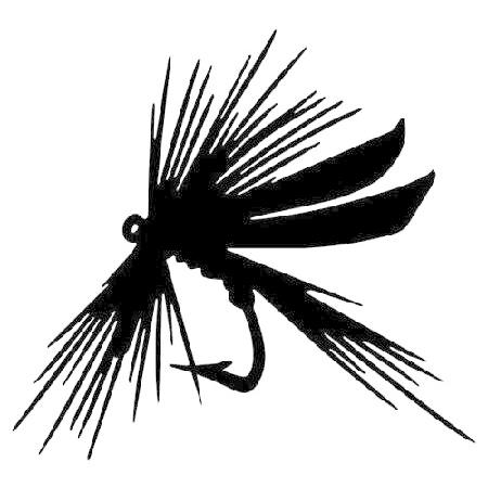 Fly Fishing Vinyl Sticker for Car Decal Truck Wind...