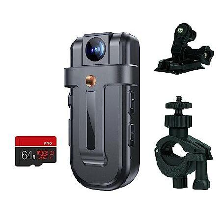 Lenofocus Body Camera 4K Video Rotatable Lens WiFi...