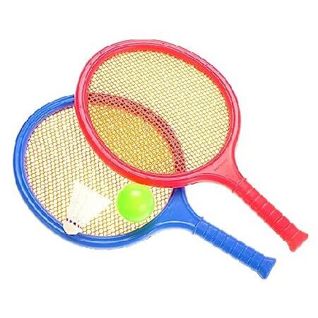 PowerTRC Badminton and Tennis Play Set with Easy t...