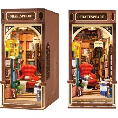 　Rolife DIY Book Nook Kit 3D Wooden Puzzles for Ad...