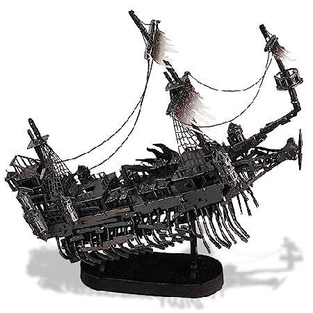 Piececool 3Dパズル 大人用 海の幽霊 海賊船 DIY 3D ウォータークラフト メタルモ...
