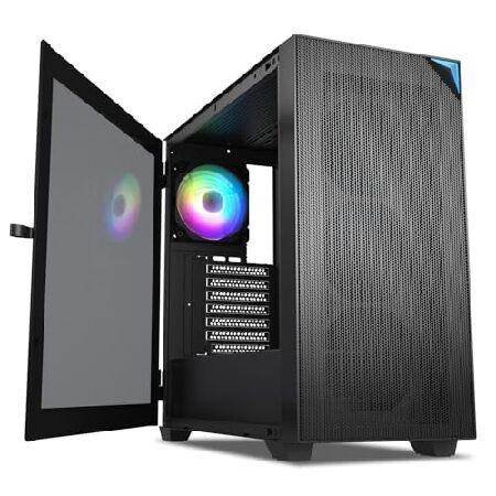 　VETROO AL800 Full Tower PC Computer Case w/Door O...