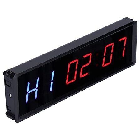 　HOHXFYP LED Interval Timer, 1.5in 2 Display Modes...