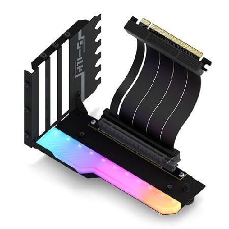 　EZDIY-FAB Vertical GPU Mount with High-Speed PCIE...
