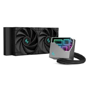 　DeepCool LT520 240mm Liquid Cooler 4th Gen Pump 3100RPM Multidimensional Infinity Mirror ARGB 280w TDP AIO 240mm Anti-Leak Tech for LGA 1700並行輸入｜the-earth-ws