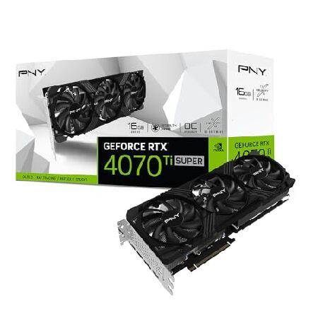 　PNY GeForce RTX(TM) 4070 Ti Super 16GB Verto(TM) ...