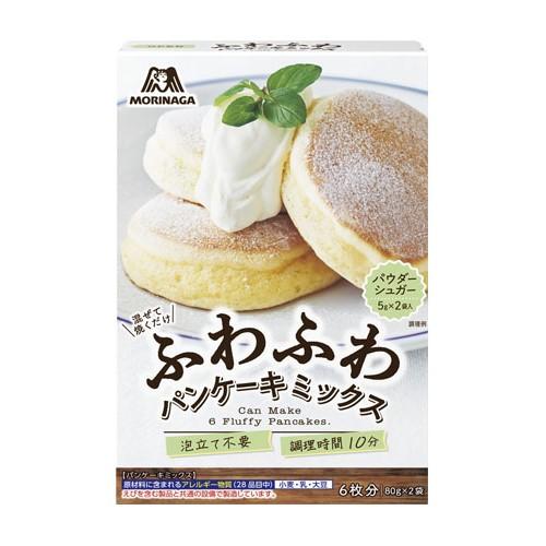 森永製菓 ふわふわパンケーキミックス 2袋入り 170g まとめ買い(×6)|49028885536...