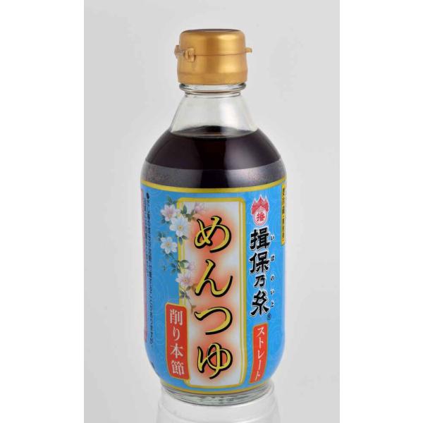 揖保乃糸 めんつゆストレート削り本節 300ml まとめ買い(×12)|4976640010050(...