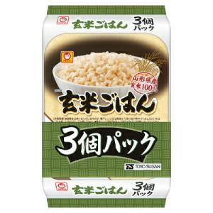 マルちゃん 玄米ごはん 3食入 まとめ買い(×8)|4901990166034(dc)(012956...