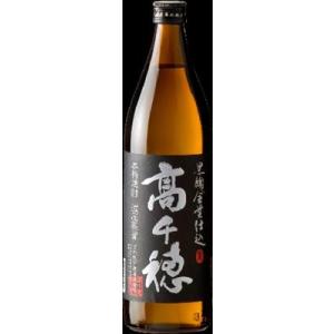 高千穂酒造 麦焼酎 高千穂 黒麹 黒ラベル 減圧蒸留 25度 1800mlびん 1