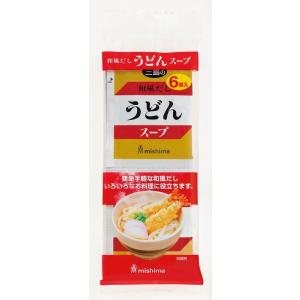 三島食品 うどんスープ 8g×6 まとめ買い(×20)|4902765401145