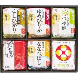 お中元 2022 御中元 ギフト  アイリスフーズ 2合×6種 食べ比べセット 1.8kg