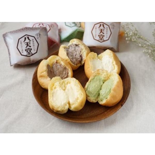 プレミアムフローズンくりーむパン10個詰合せ (（株）八天堂 )｜クリーム  カスタード 生クリーム...