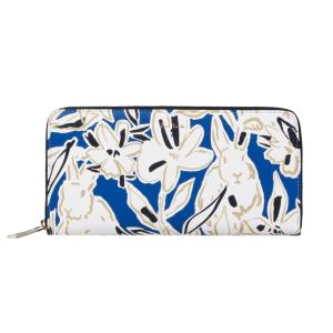 ポールスミス Paul Smith ラッキーフローラル ラウンドファスナー 長財布 レディース ロング ウォレット 純正化粧箱 ショップバッグ付き BPW062