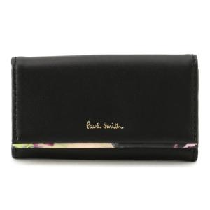 ポールスミス Paul Smith ヘイジーパンジートリム  キーケース レディース 4連 純正化粧箱 ショップバッグ付き PWD641｜the-general-store