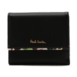 ポールスミス Paul Smith ヘイジーパンジートリム 三つ折り財布 レディース ウォレット 純正化粧箱 ショップバッグ付き PWD643｜the-general-store