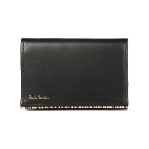 【名入れ専用】ポールスミス Paul Smith ストライプポイント 名刺入れ メンズ カードケース 純正化粧箱 ショップバッグ付き PSC754｜the-general-store