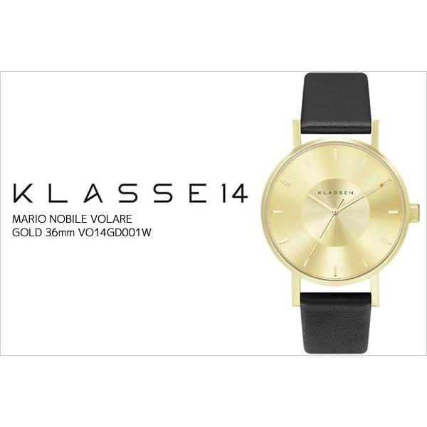 KLASSE14 腕時計 レディース 36mm 革ベルト レザー VOLARE クラスフォーティーン