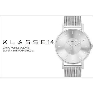 KLASSE14 クラスフォーティーン 腕時計 メンズ 42mm メタルメッシュベルト VOLARE｜the-hacienda