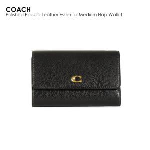 COACH コーチ Leather Essential Mini Trifold Wallet CM437 ミニ財布 三つ折り ミニウォレット 小さい財布 本革 小銭入れ 定期入れ レディース｜the-importshop