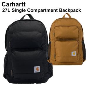 カーハート Carhartt 27L Single Compartment Backpack B0000273  Black ブラック Carhartt Brown ブラウン バッグパック ユニセックス PC収納可能｜the-importshop