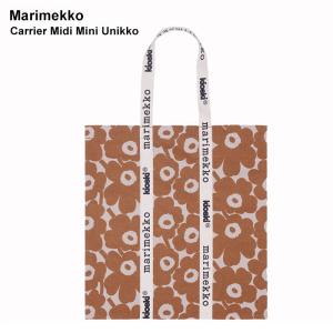 MARIMEKKO Carrier Midi Mini Unikko 092458 マリメッコ トートバッグ  レディース エコバック 北欧 ロゴ｜the-importshop