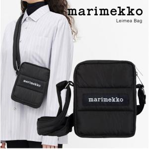 Marimekko マリメッコ Leimea ショルダーバッグ レディース ポシェット ロゴ 斜め掛...