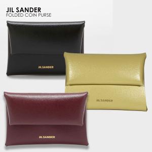 【2024年春夏新作】JIL SANDER ジルサンダー J07UI0013 P4840 FOLDED COIN PURSE コインケース ウォレット 財布 ミニウォレット コンパクト レザー レディース｜the-importshop